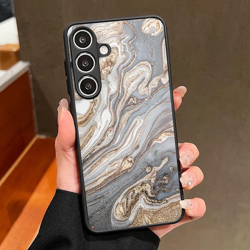 

Цветной чехол для телефона с принтом под мрамор и магнитом для Samsung Galaxy S26 S25 S24 S23 S22 Ultra Plus S25 S24 S23 S21 FE, задняя крышка из ТПУ и ПК Galaxy S26