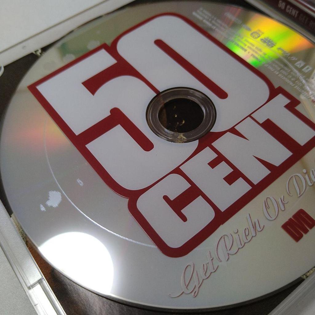 [USED] 50cent Get Rich Or Die Tryin' Album CD+DVD