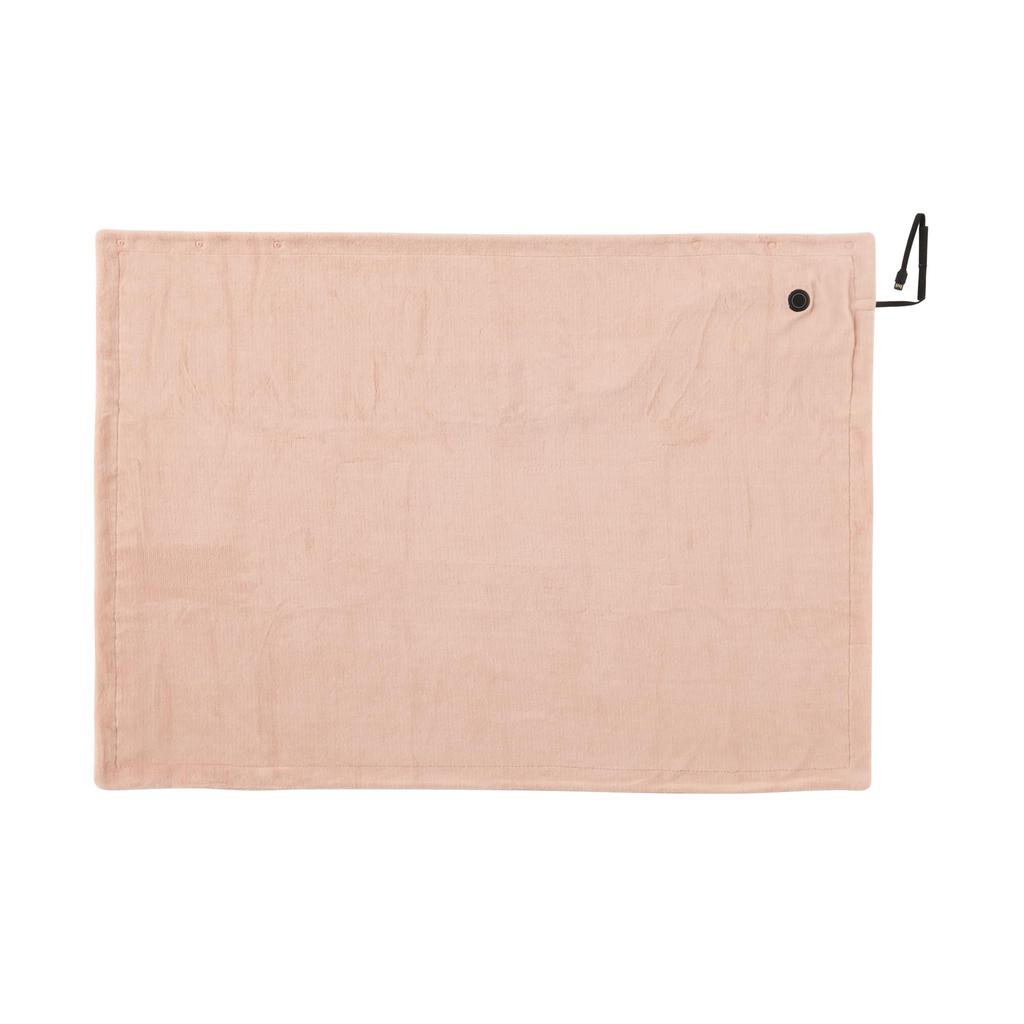 MUJI Washable USB Smoky 110cm Wide x 80cm Blanket, Pink, Deep, MJ-UBL11SPK/84390883