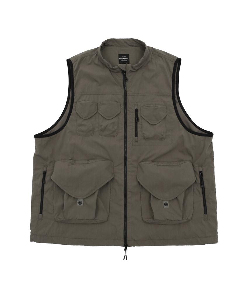 Haveoffduty Mill Multi-Pocket Vest (Stone Khaki)