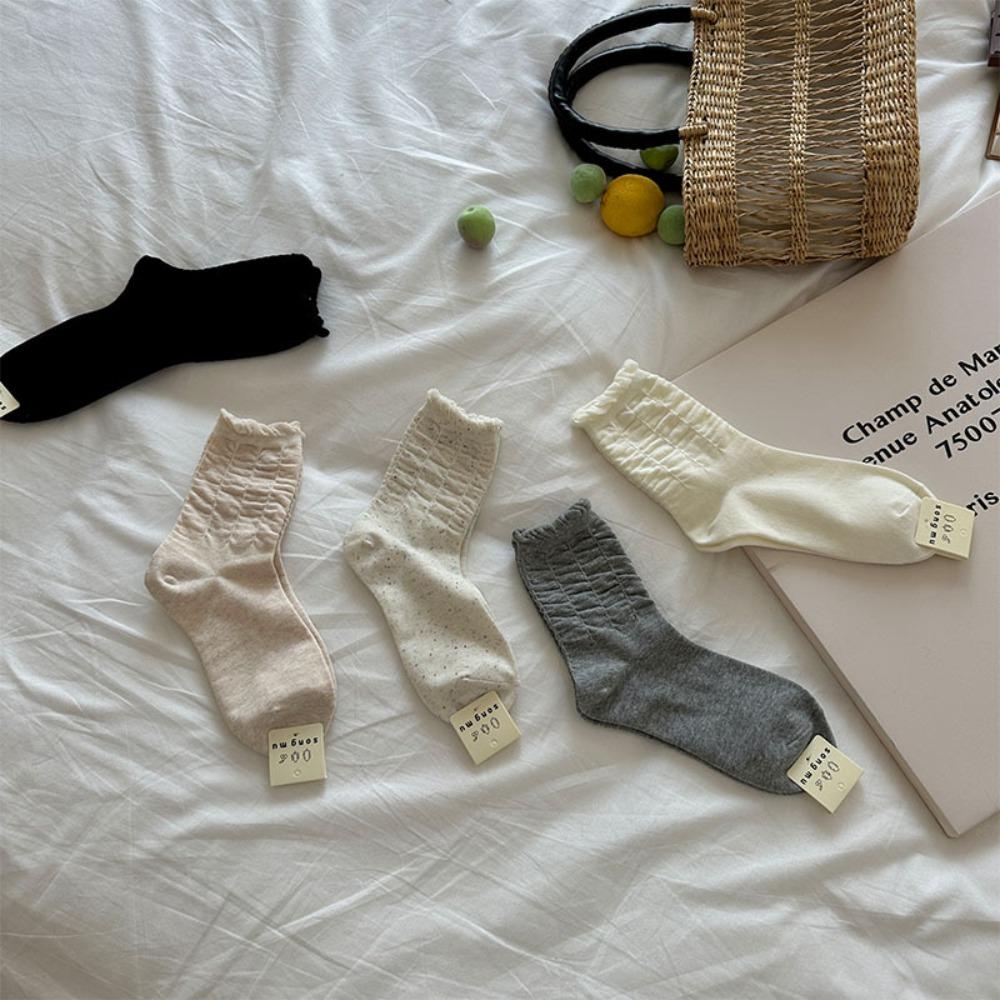 

Корейские носки Pile Up Sweet Stockings Fashion Fashionable Socks