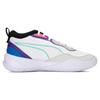 Puma Playmaker Pro Fashion Versátil Antideslizante Duradero Zapatillas de Baloncesto de Caña Baja para Hombre zapatilla Blanco Azul 377572-18