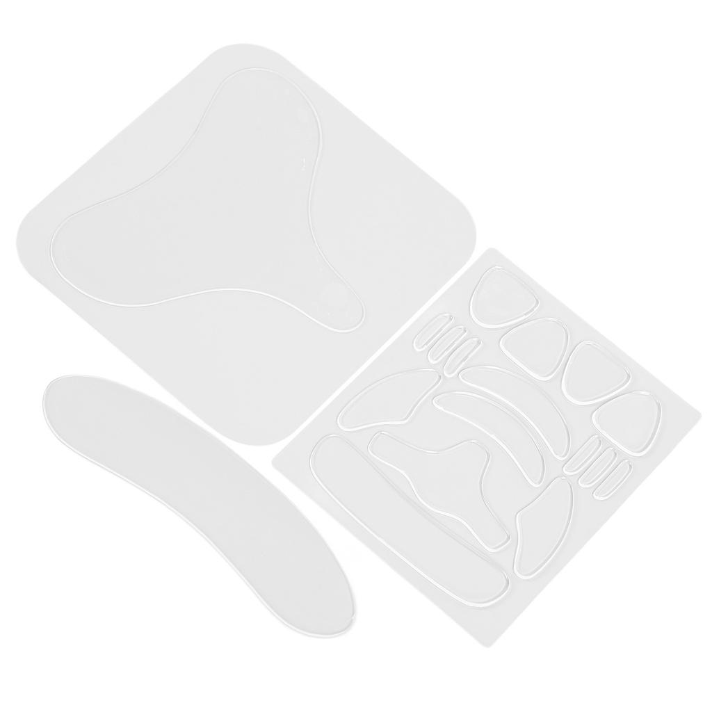 18pcs Facial Wrinkle Reducer Patch Smoothing Silicone Forehead Wrinkle Patch for Under Eye