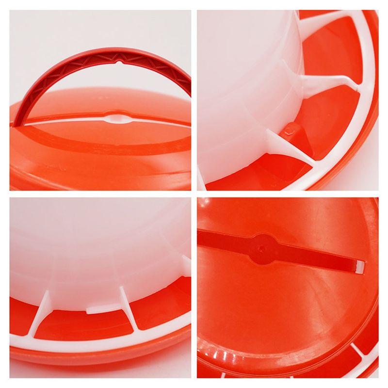 Practical-1.5Kg Automatic Chicken Feeder Bucket Rooster Hen Feeding Device Farm Animal Poultry Quail Pigeon Feeding Supplies