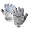 Fitness Gloves for Men and Women Outdoor Non  Slip Wear Resistant Cycling Breathable Ice Silk Love Liquid Silicone Sports Half Finger Gloves