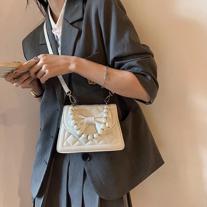 New MARKANGARO PU Diamond Pattern Handbag, Crossbody Bag Regular Women's MK-DWBA1215
