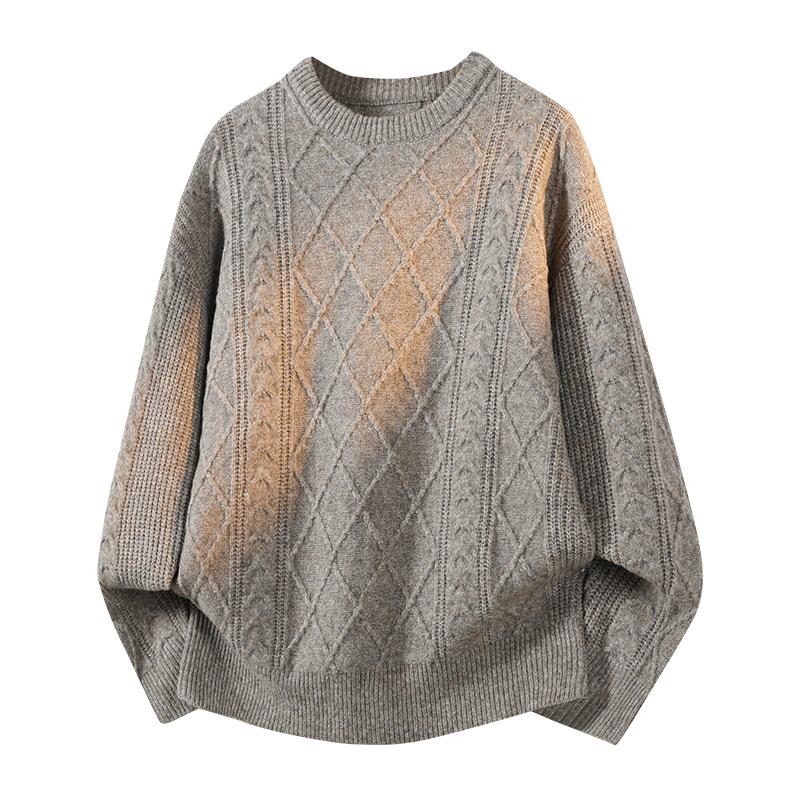 Autumn And Winter Sweaters For Men's Couples, Loose And Casual Men's Knitted Sweaters, Men's Long Sleeved Knitted Sweaters