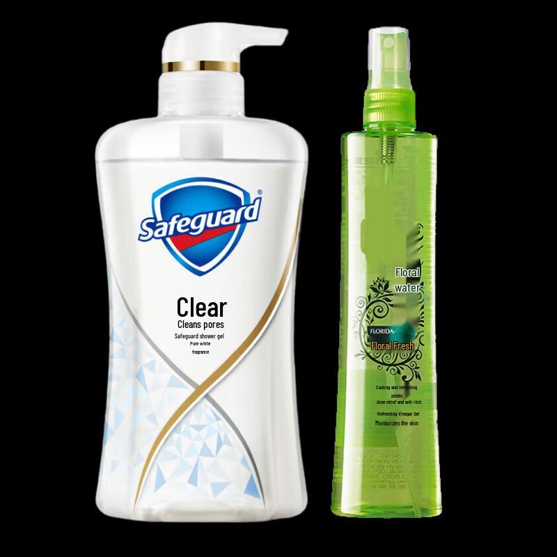 

Safeguard Pure White Shower Gel & Toilet Water Set