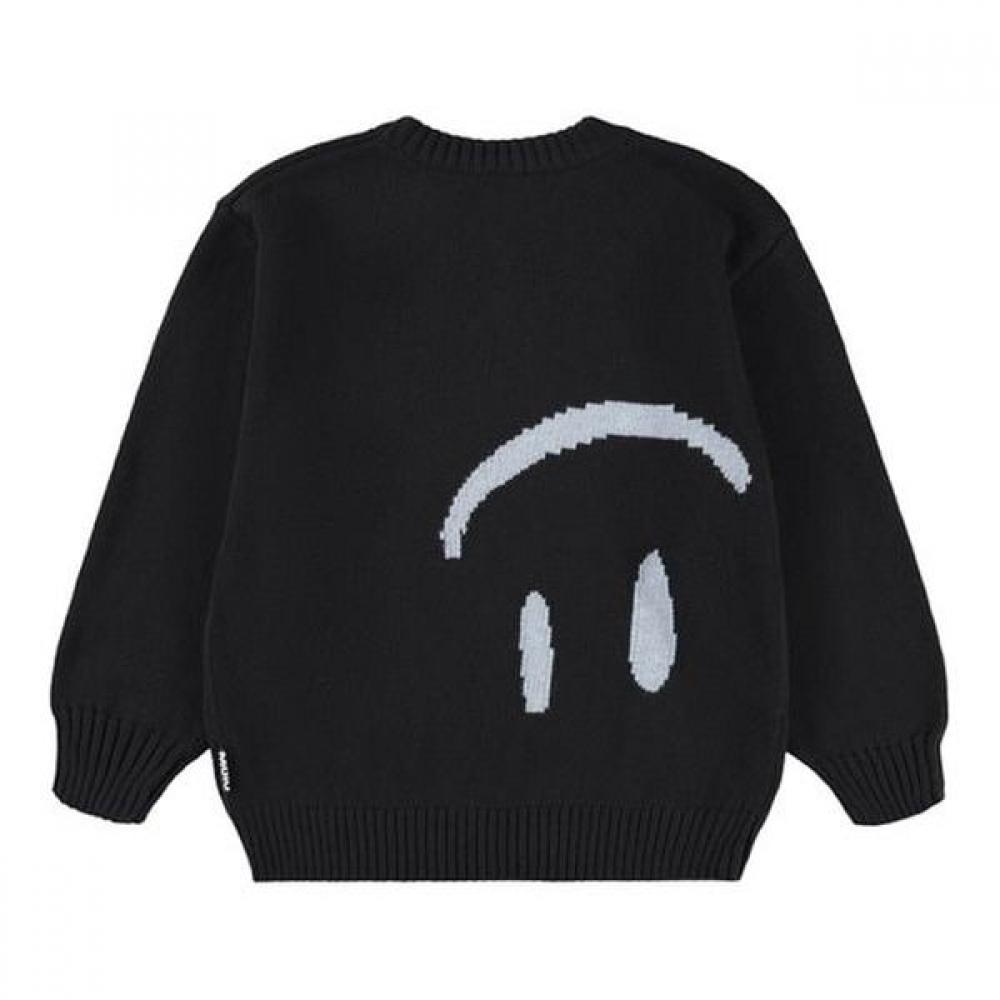 Molo [25fw] 3 16 Years Velo Smile Knit Akhf9kn014