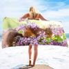 Cute Squirrel Beach Towel Oversized Quick Dry Wild Animal Bath Towels Soft Microfiber Lightweight Pool Towel for Swim Spa Sport