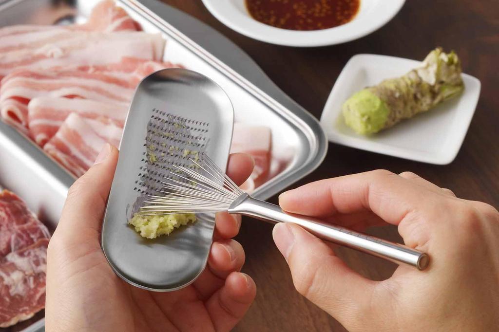 Yoshikawa EA To CO Oros Hake Grater 7041581 (S) & (Grater (S) & Brush)