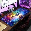 Tree Of Life Mouse Pad Xxl Large Desk Accessories Desk Pad Rubber Base With Stitched Edge Mousepad NonSlip Mousepad For Office
