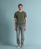 PANICALE Khaki Vintage Washed Round Knit (Type B)