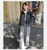 Sequin Stitching Collar Short Winter Warm Cotton-padded Jacket