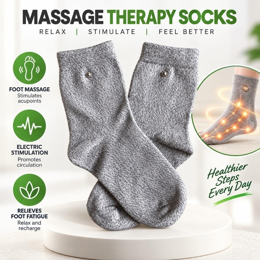 1 Pair Low Resistance Conductivity Pulse Electrotherapy Sock Relaxation Post Workout Recovery