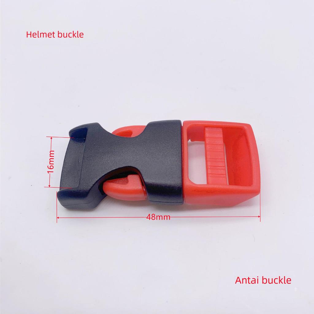 Electric Vehicle Motorcycle Helmet Chin Support & Safety Buckle Clip