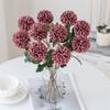5/10pcs Artificial Flowers Silk Ball Chrysanthemum Wedding Bridal Bouquets Home Garden Wall Festival Decorations DIY Gifts Party
