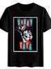 Vintage Rock Band Graphic T-shirt - "Stray Cats" Print