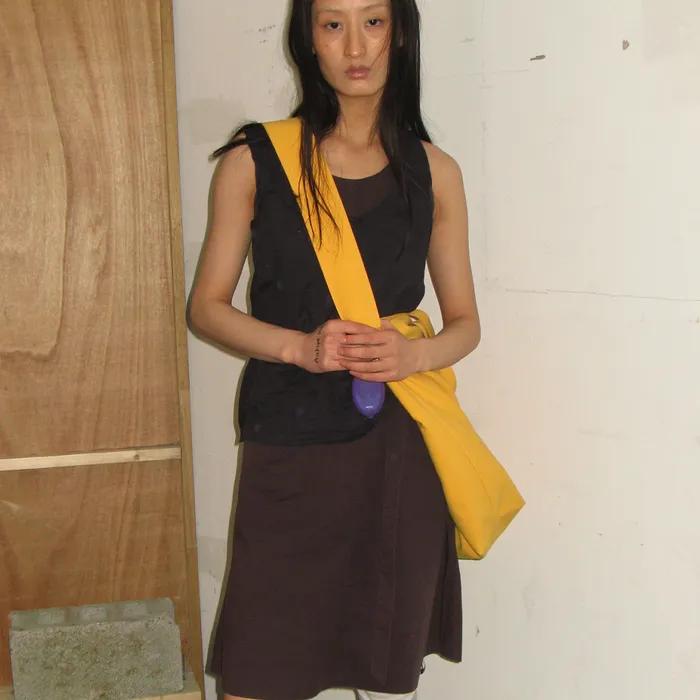 [3rd Reorder: Immediate Shipment] 0015 3-Way Cross Bag_Tangerine