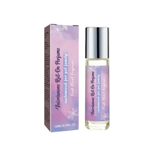 

Духи для домашних животных для кошек и собак Шариковые духи для расслабления и снятия беспокойства Натуральные ингредиенты Стойкий аромат Духи для собак Товары для домашних животных 10ML