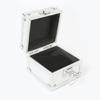 Stylish Aluminum Jewelry Case For Watch Storage With Sturdy Snap Lock And Velvety Interior Watch Organizers for Collector
