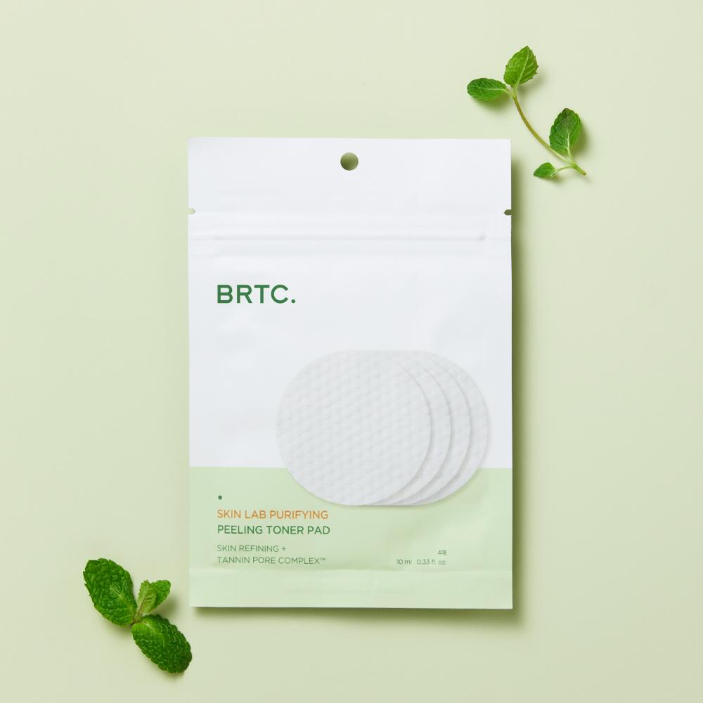 BRTC Skin Lab Purifying Exfoliating Toner Pads (4-Count) 1ea