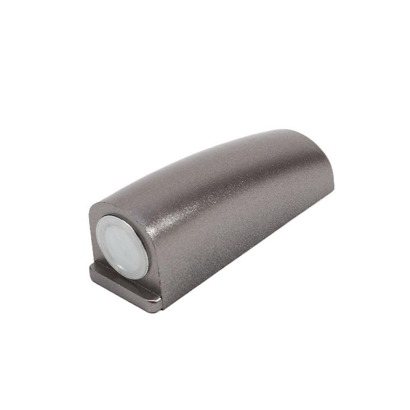 1Pc Non-Punch Door Stopper Automatic Floor Floor DoorStop Furniture Fittings Black Grey Stopper For Door Windproof