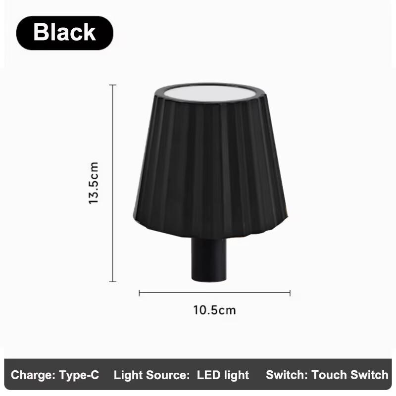 

Беспроводная настольная лампа для винных бутылок, светодиодная подсветка для бутылок для использования на открытом воздухе, сенсорное управление, идеально подходит для ресторанов, баров, фестивалей, вечеринок 3 Colors