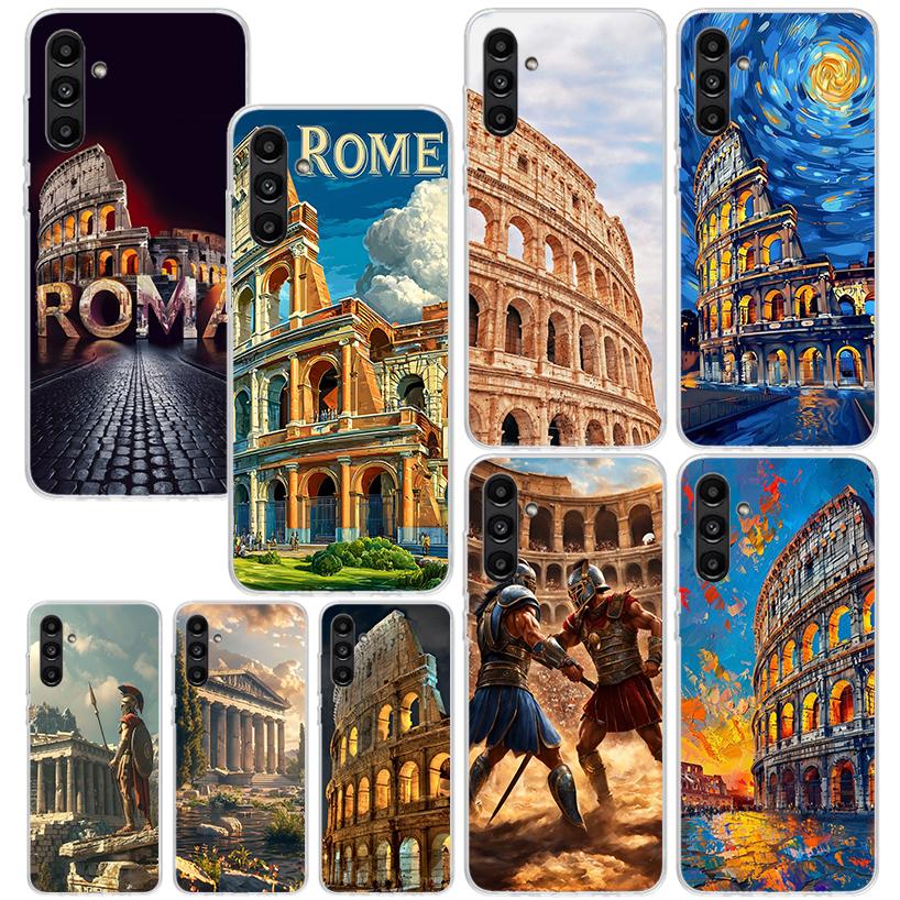 Roman Colosseum Phone Case For Samsung Galaxy A17 A37 A57 A16 A26 A36 A56 A15 A25 A35 A55 A14 A24 A34 A54 A13 A23 A33 A53 A07 Ga