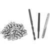 50pcs Thread Repair Kit, M4 x 0.7 Stainless Steel Wire Thread ert Combination