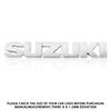 3D ABS Car Letter Emblem Stickers Trunk Badge Decals Auto Accessories For Suzuki Swift SX4 Jimny Alto Ignis Grand Vitara Samurai