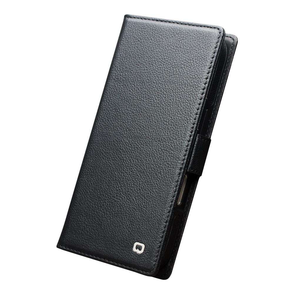 QIALINO For iPhone Air Case Compatible with MagSafe Detachable Genuine Cow Leather Wallet Phone Cover