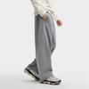 New FILA ORIGINALE Knitted Sweatpants Men's Elegant Gray F11M549604FGY