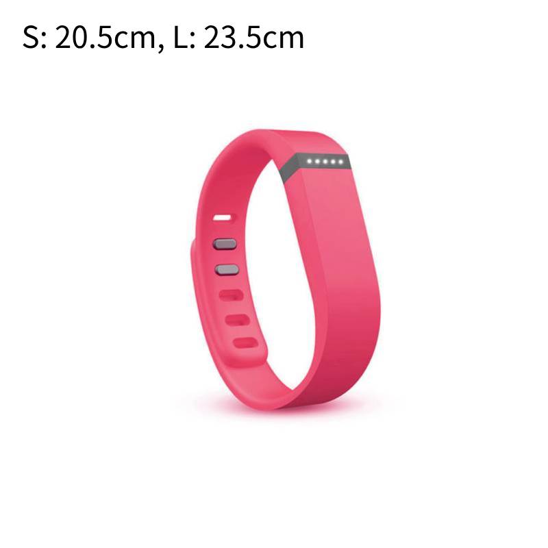 

Fitbit Flex Bracelet Strap Tpu Tpr Synthetic Material In A Variety Colors Of S світло-рожевий колір