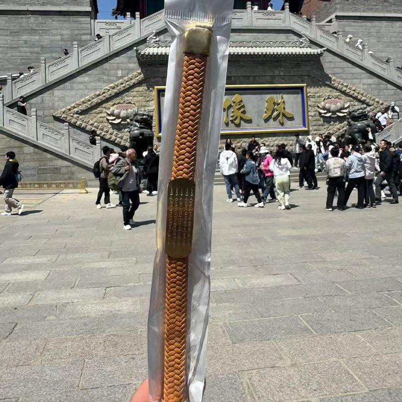 

Пять Прямых Волос Тайский Пять Кусков Писаний Титановая Сталь Магнитная Застежка Браслет Значение Благословения Красивый Браслет Веревочка на Запястье Фантазийный Five verses Brown gold 20cm(Five straight hair)