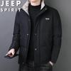 JEEP SPIRIT Men's Winter Stand Collar Padded Jacket
