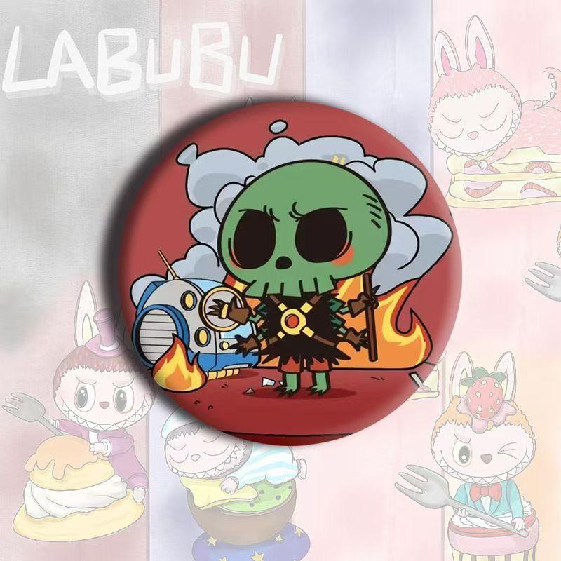 

Badge Animation Cartoon Ba Chi School Bag Decorative Pendant 58mm Badge Pendant Peripheral 58mm