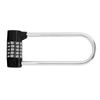Zinc Alloy U Shape Combination Digit Password Code Lock Extra Long Cabinet Door Padlock