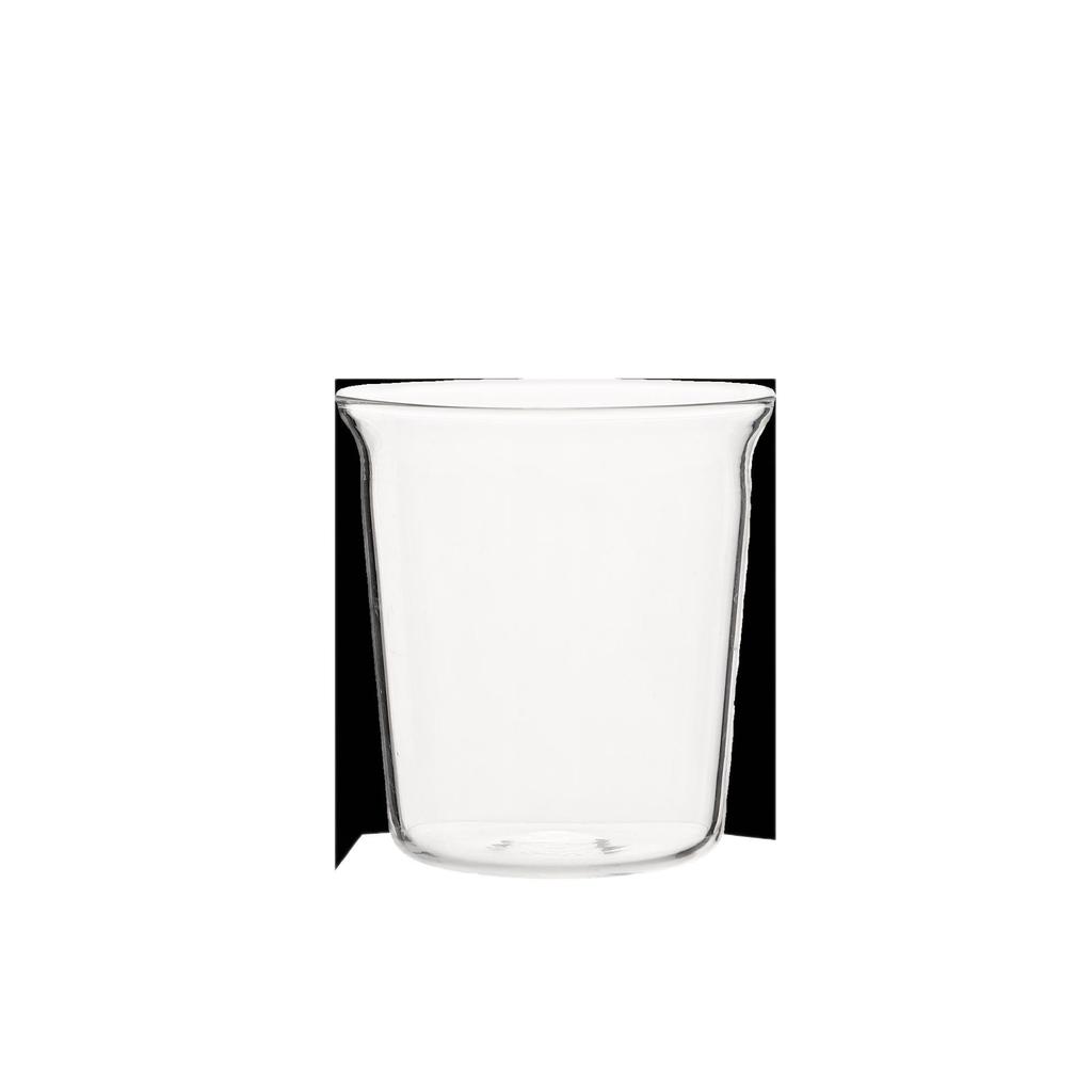 Hohe Borosilikatglas Anti-Spritz Kaffeebecher - Café-Stil für Kaltgetränke und den Heimgebrauch