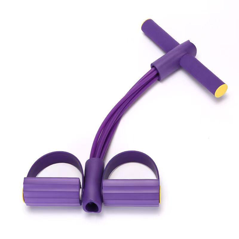 Foot Pedal Resistance Band: Sit-up Assist & Yoga Shoulder Stretching Aid