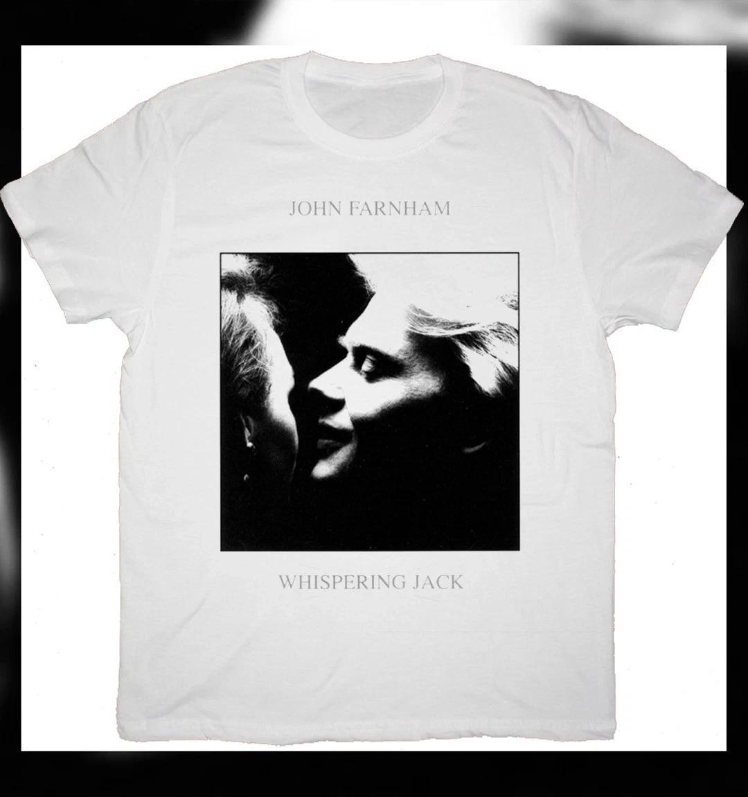 Whispering Jack album JOHN FARNHAM Tshirt pure cotton allseason streetwear shirt vintage t shirt oversized t shirt S