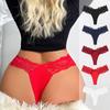5pcs Low Waist Plus Size Sexy Lace Lady Briefs Underwear 1XL-4XL Breathable Comfortable Sexy Lingerie Elegant Women's Panties