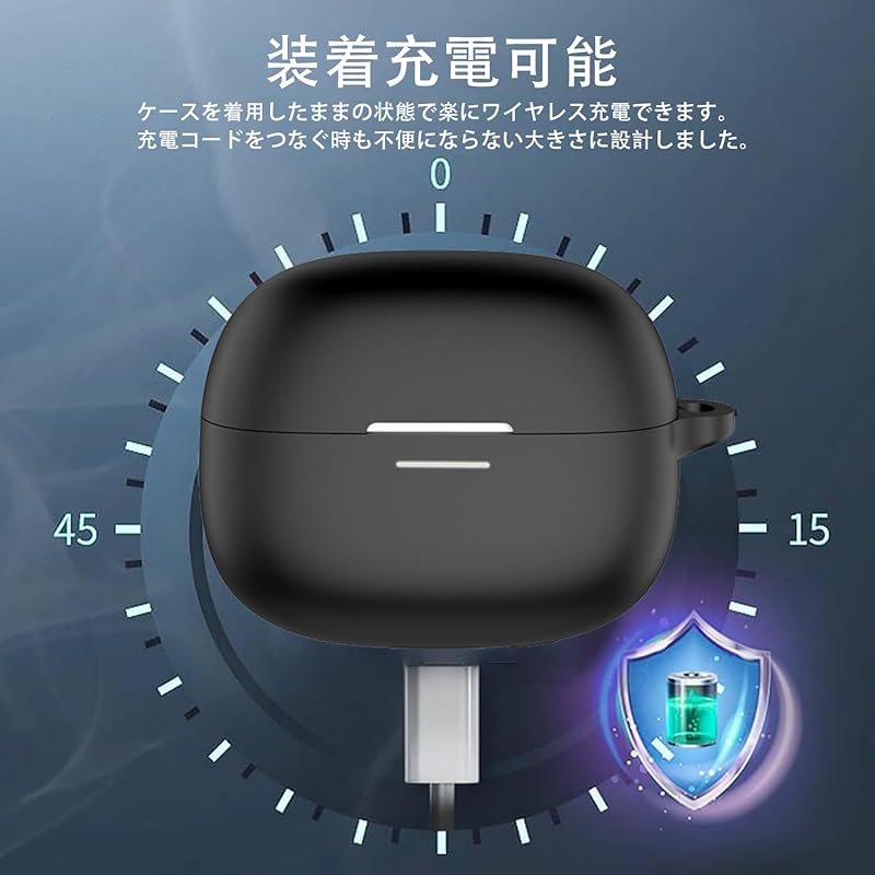 For Redmi Buds 6 Pro case Cover [HNWEIWEI] for (With carabiner + strap included) ) silicon storage case convenience With carabiner trip lightweight