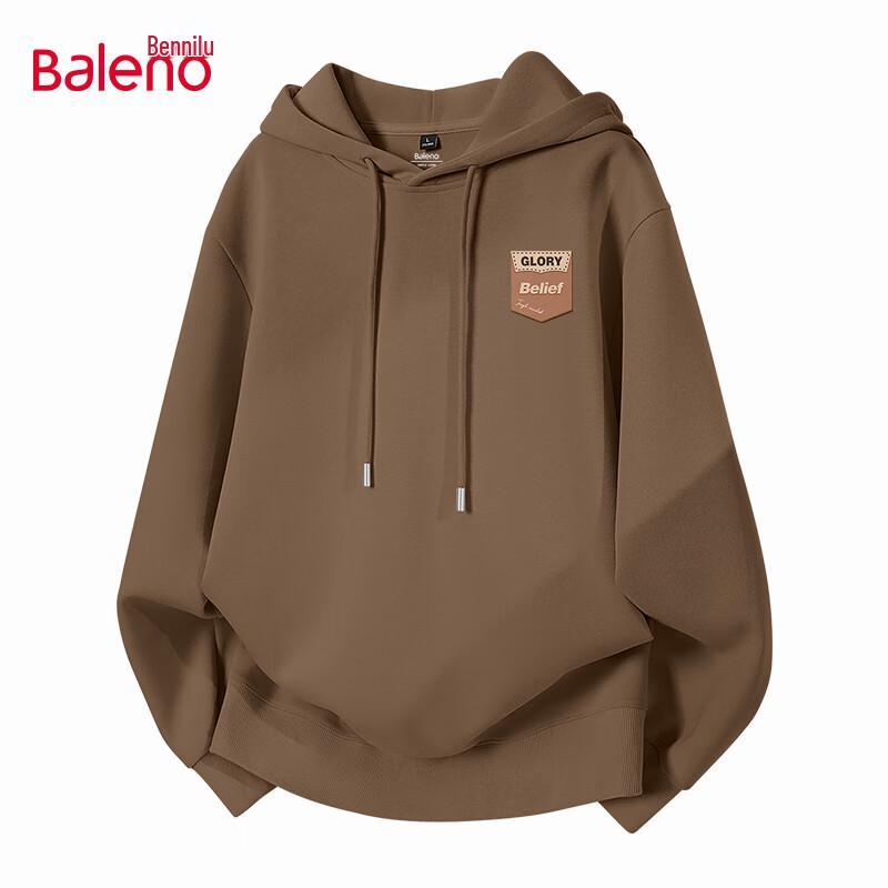 

Baleno Men s Loose Fit Heavyweight Hooded Pullover Sweatshirt 3XL