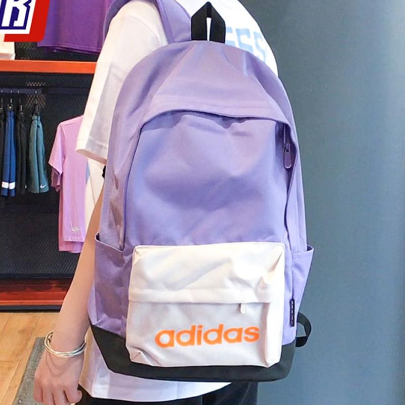 Adidas Neo Polyester Rucksack Regular Unisex Lila/Bauxitbraun/Schwarz/Orangegelb Adidas HC7249