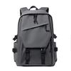 Unisex Solid Color Backpack, Large Capacity 15 Inch Laptop Rucksack Casual for School Work Commute Travel Daily Outing