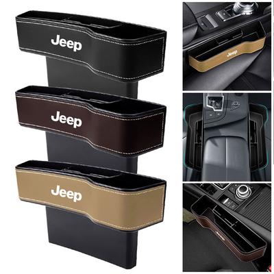 Car Seat Gap Storage Bag Seat Slit Filler Organizer Box Key Phone Holder For Grand Cherokee Renegade Wrangler Accessories