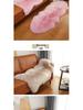 Australian Sheepskin Leather Pattern Wool Sofa Cushion, Carpet, or Bedside Rug – Spliceable into One Sheepskin Piece