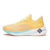 Li Ning Feidian Challenger Chaussures de Course Basse à Rebond Élevé Tissées d'une Pièce Chaussures de Course pour Femmes Jaune Fluorescent ARMS012-4
