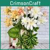 Realistic Artificial Dahlia Flowers For Wedding Ceremony And Home Decor